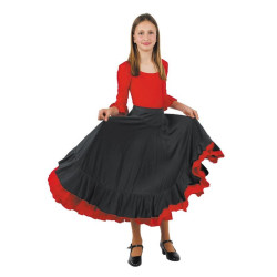 FALDA BAILAORA FLAMENCA PARA NINA TALLAS