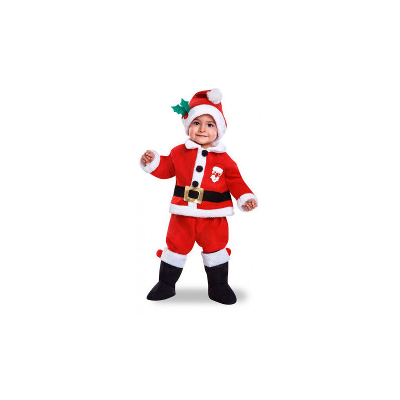 Disfraz papa noel bebe talla 1 2 anos