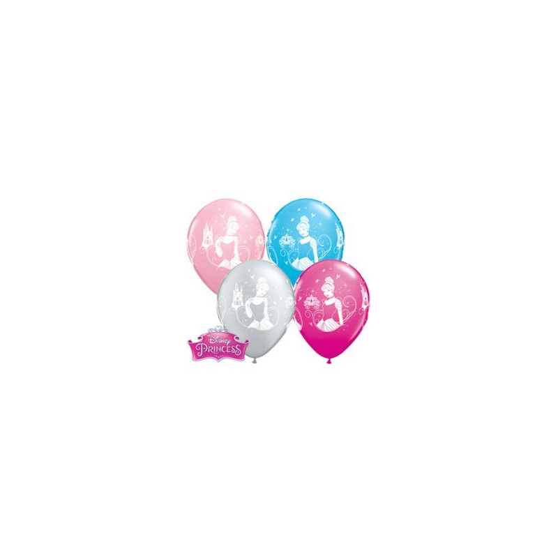 Globos de la cenicienta latex 11 28 cm para cumpleanos