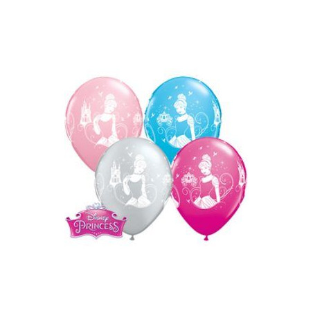 Globos de la cenicienta latex 11 28 cm para cumpleanos
