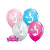 Globos de la cenicienta latex 11 28 cm para cumpleanos